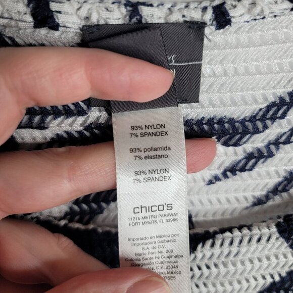 Chico's Travelers Tunic Womens 0 (Small) - Picture 6 of 8